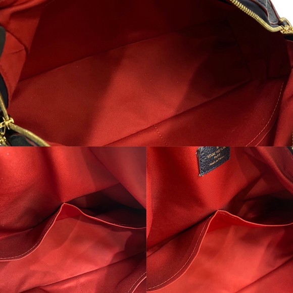 Louis Vuitton Ponthieu PM Empreinte Leather Shoulder Bag Marine Rouge - Picture 7 of 7